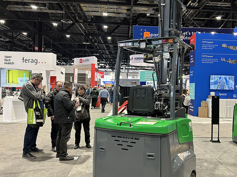 Forkvance Forklifts успешно стартовала на выставке PROMAT 2023 в первый день